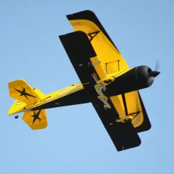 Dynam Pitts Python Model 12 Yellow 4S RC Aerobatic 3D Sport Biplane