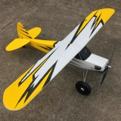Dynam Primo RC Beginner Trainer Yellow STOL Bigfoot 4S 1450mm w/ Flaps