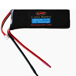 Dynam RC 11.1V 3S 1800mAh 15C Lipo Battery w/ XT60 Connector