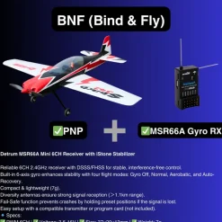 Dynam Sbach 342 4S RC Aerobatic 3D Sport Plane 1250mm Wingspan