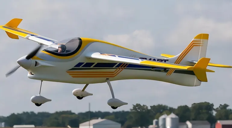 Dynam Smart 3D Sport Trainer V2 4S RC Aerobatic Plane 1500mm Wingspan