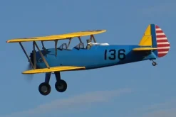 Dynam Stearman PT-17 Blue 4S RC Biplane 1300mm 51