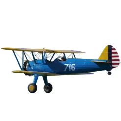 Dynam Stearman PT-17 Blue 4S RC Biplane 1300mm 51