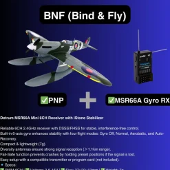 Dynam Supermarine Spitfire MK.VB 4S RC Warbird Float Plane 1200mm w/ Flaps