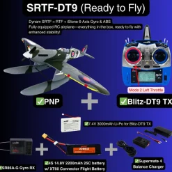 Dynam Supermarine Spitfire MK.VB 4S RC Warbird Float Plane 1200mm w/ Flaps
