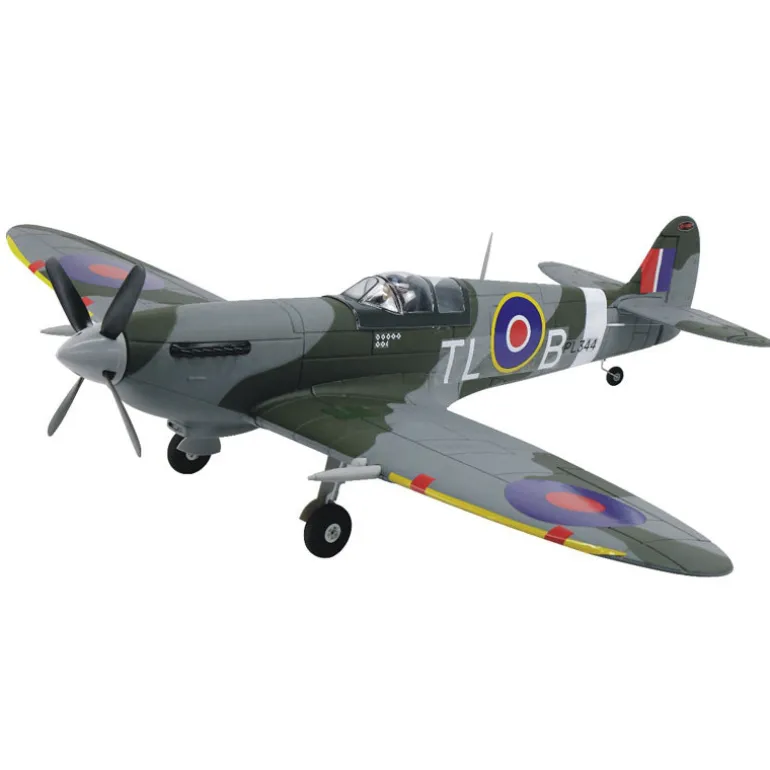 Dynam Supermarine Spitfire V3 RC Warbird Plane 1200mm Wingspan w/ Flaps