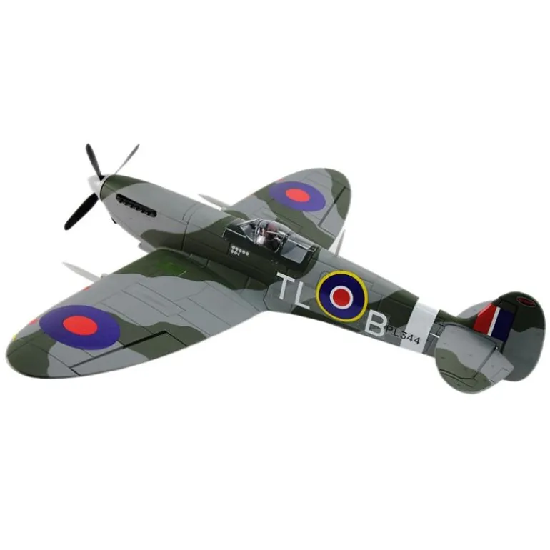 Dynam Supermarine Spitfire V3 RC Warbird Plane 1200mm Wingspan w/ Flaps