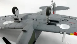 Dynam Supermarine Spitfire V3 RC Warbird Plane 1200mm Wingspan w/ Flaps