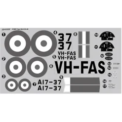 Dynam Tiger Moth Decal