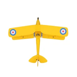 Dynam Tiger Moth DH. 82 V2 Yellow 4S RC Biplane 1300mm Wingspan