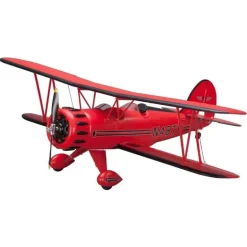 Dynam Waco YMF-5D V2 Red 4S RC Biplane 1300mm 51
