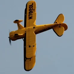 Dynam Waco YMF-5D V2 Yellow 4S RC Biplane 1300mm 51