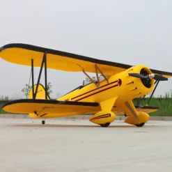 Dynam Waco YMF-5D V2 Yellow 4S RC Biplane 1300mm 51
