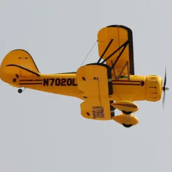 Dynam Waco YMF-5D V2 Yellow 4S RC Biplane 1300mm 51