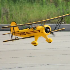 Dynam Waco YMF-5D V2 Yellow 4S RC Biplane 1300mm 51