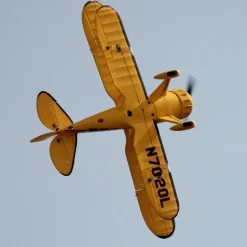 Dynam Waco YMF-5D V2 Yellow 4S RC Biplane 1300mm 51