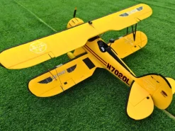 Dynam Waco YMF-5D V2 Yellow 4S RC Biplane 1300mm 51