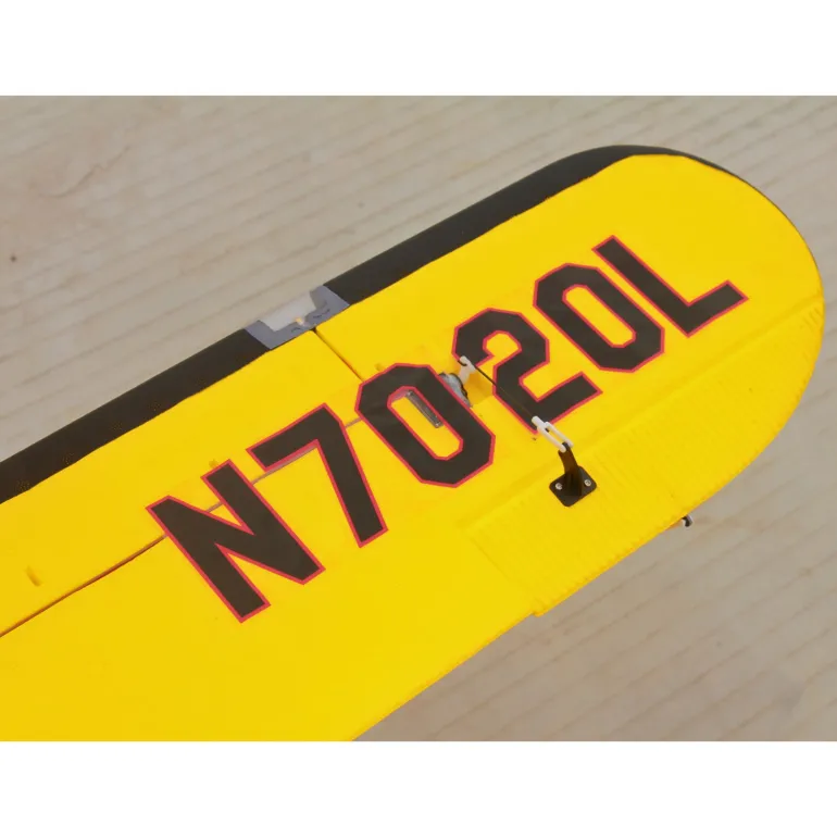 Dynam Waco YMF-5D V2 Yellow 4S RC Biplane 1300mm 51" Wingspan