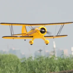 Dynam Waco YMF-5D V2 Yellow 4S RC Biplane 1300mm 51