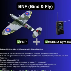 EU Only! Dynam Mini Spitfire V2 900mm Wingspan 3S RC Warbird Plane - SRTF