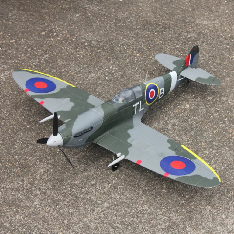 EU Only! Dynam Mini Spitfire V2 900mm Wingspan 3S RC Warbird Plane - SRTF