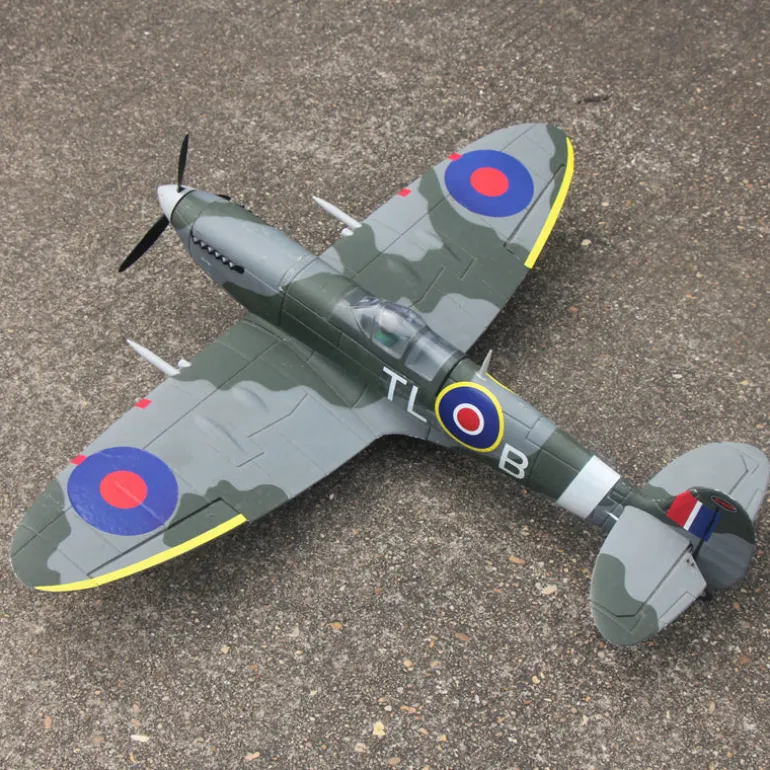 EU Only! Dynam Mini Spitfire V2 900mm Wingspan 3S RC Warbird Plane - SRTF