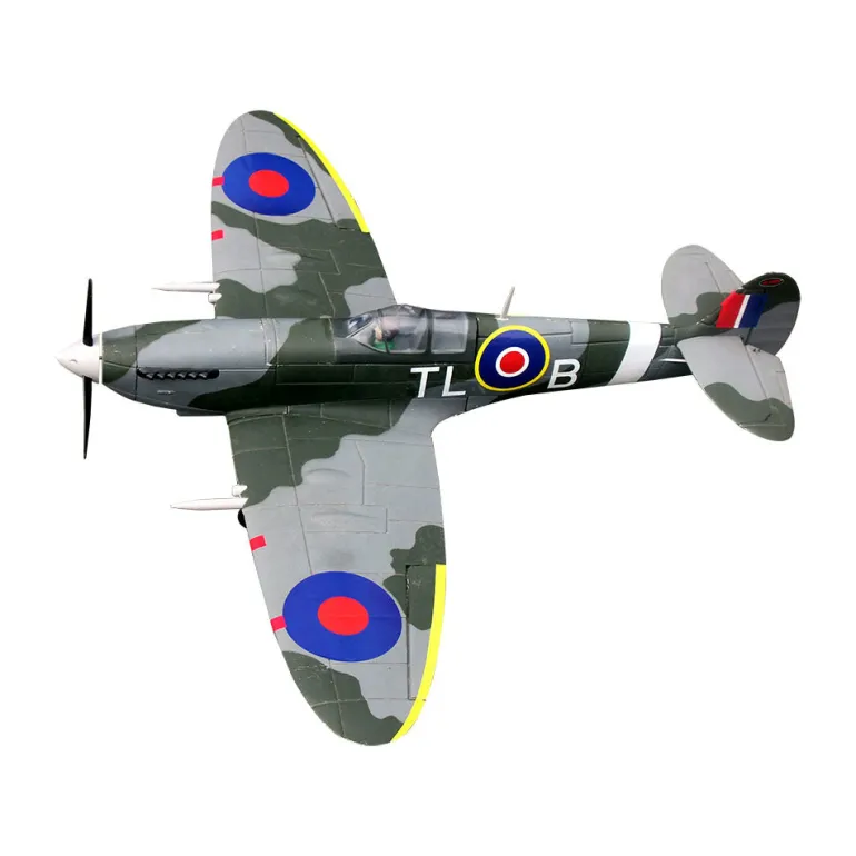 EU Only! Dynam Mini Spitfire V2 900mm Wingspan 3S RC Warbird Plane - SRTF