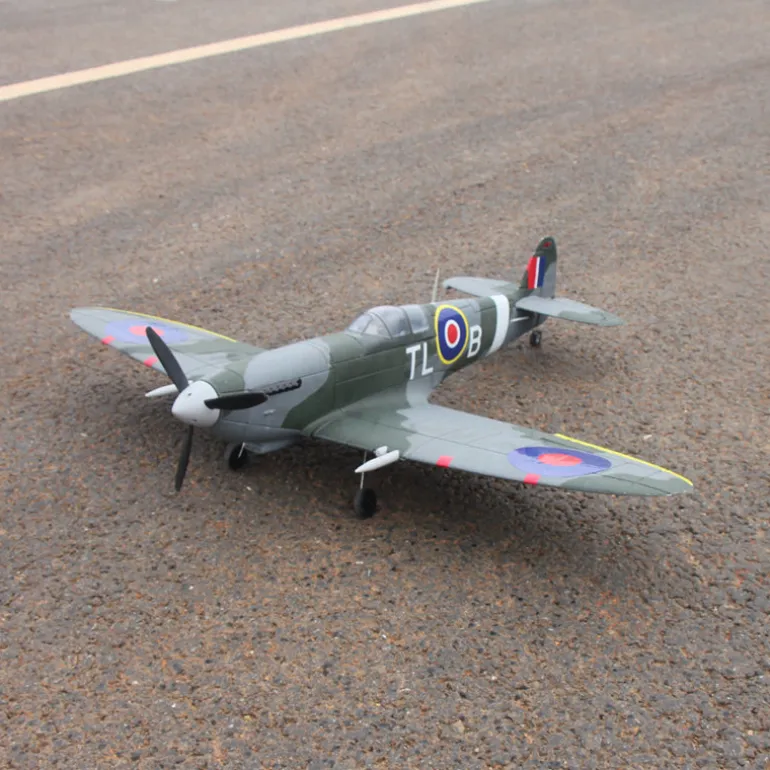 EU Only! Dynam Mini Spitfire V2 900mm Wingspan 3S RC Warbird Plane - SRTF