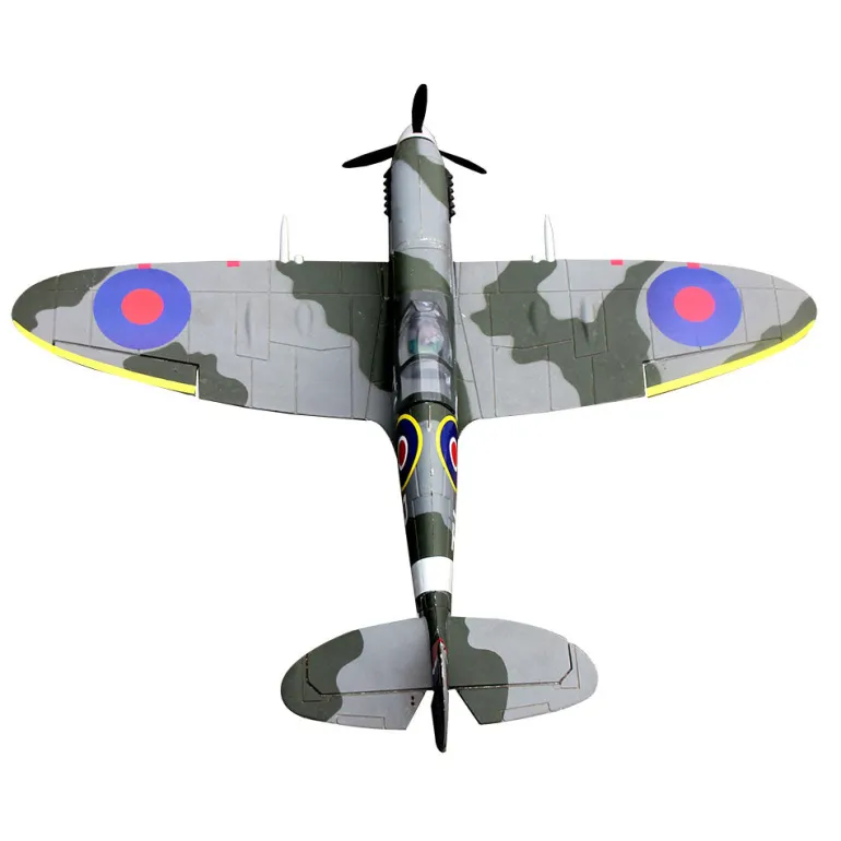 EU Only! Dynam Mini Spitfire V2 900mm Wingspan 3S RC Warbird Plane - SRTF