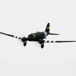 EU Stock Only! Dynam C-47 Skytrain V2 Green RC Warbird Plane 1500mm 59