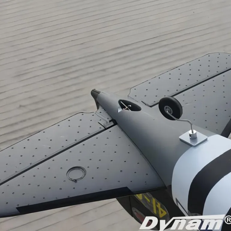 EU Stock Only! Dynam C-47 Skytrain V2 Green RC Warbird Plane 1500mm 59" Wingspan