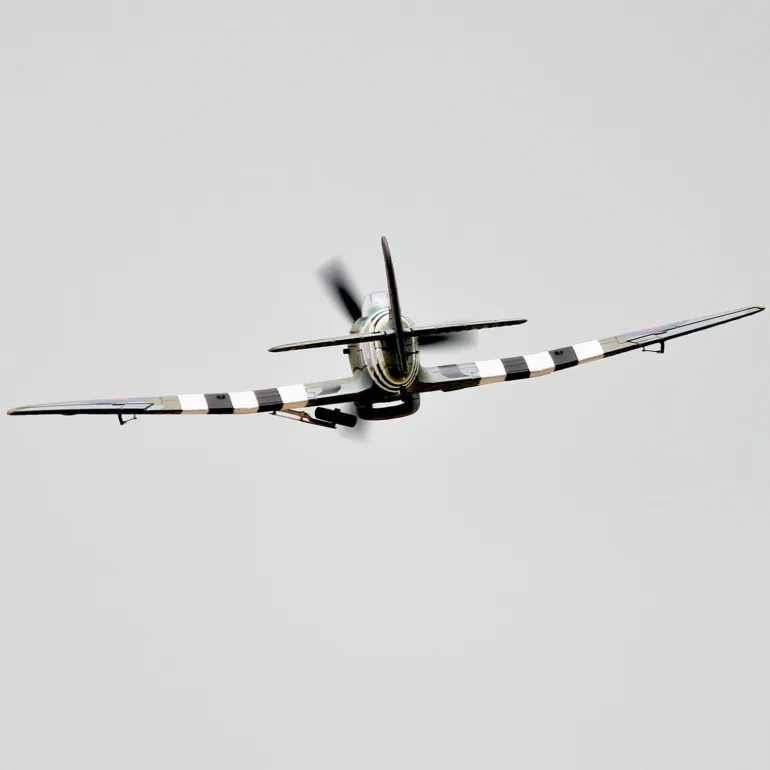 EU Stock Only! Dynam Hawker Tempest V2 4S RC Warbird Plane 1250mm 49" Wingspan