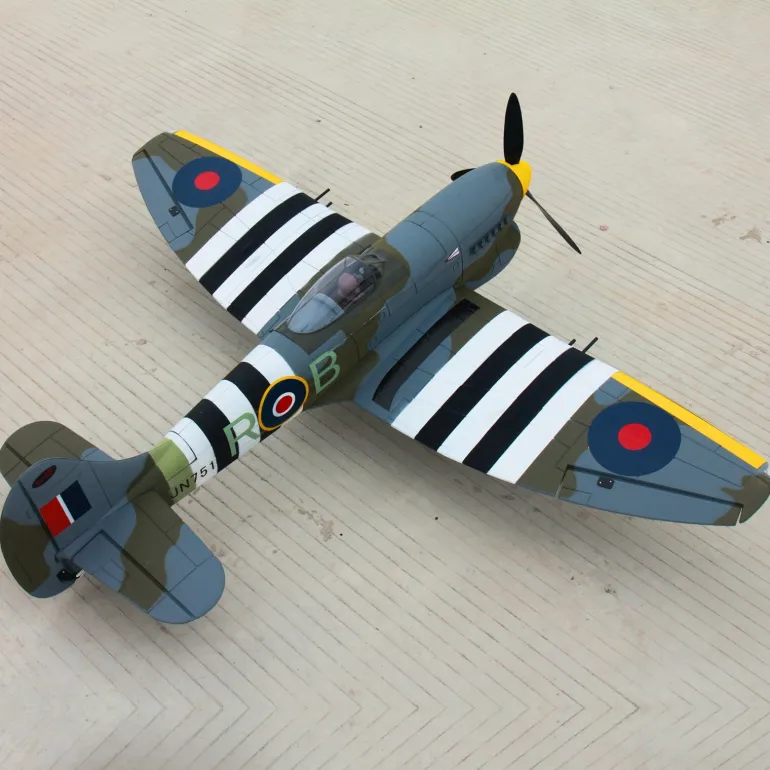 EU Stock Only! Dynam Hawker Tempest V2 4S RC Warbird Plane 1250mm 49" Wingspan