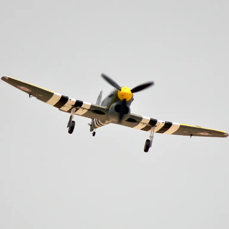 EU Stock Only! Dynam Hawker Tempest V2 4S RC Warbird Plane 1250mm 49" Wingspan