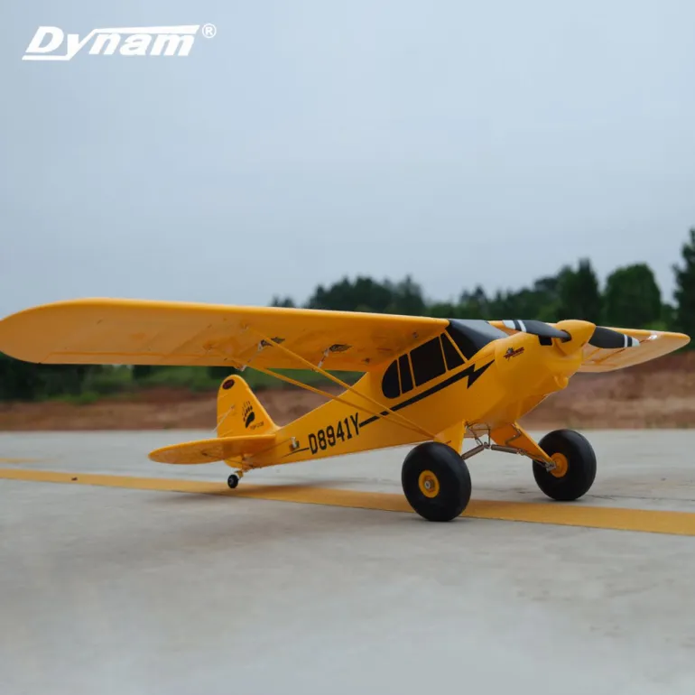 🌟🎉 Exciting New Arrival! Dynam Piper Super Cub 3S/4S STOL RC Beginner Bush Plane 1270mm Wingspan