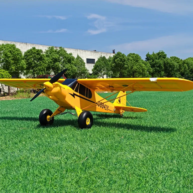 🌟🎉 Exciting New Arrival! Dynam Piper Super Cub 3S/4S STOL RC Beginner Bush Plane 1270mm Wingspan
