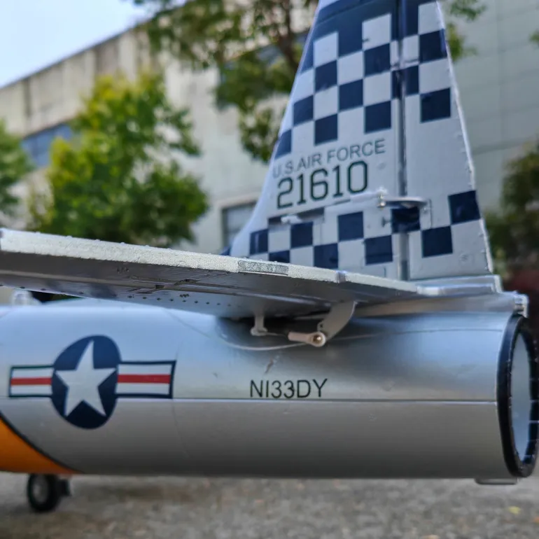 🌟🎉 Exciting New Arrival! Dynam T-33 Shooting Star F80 6S 12-Blade 70mm EDF RC Jet Trainer