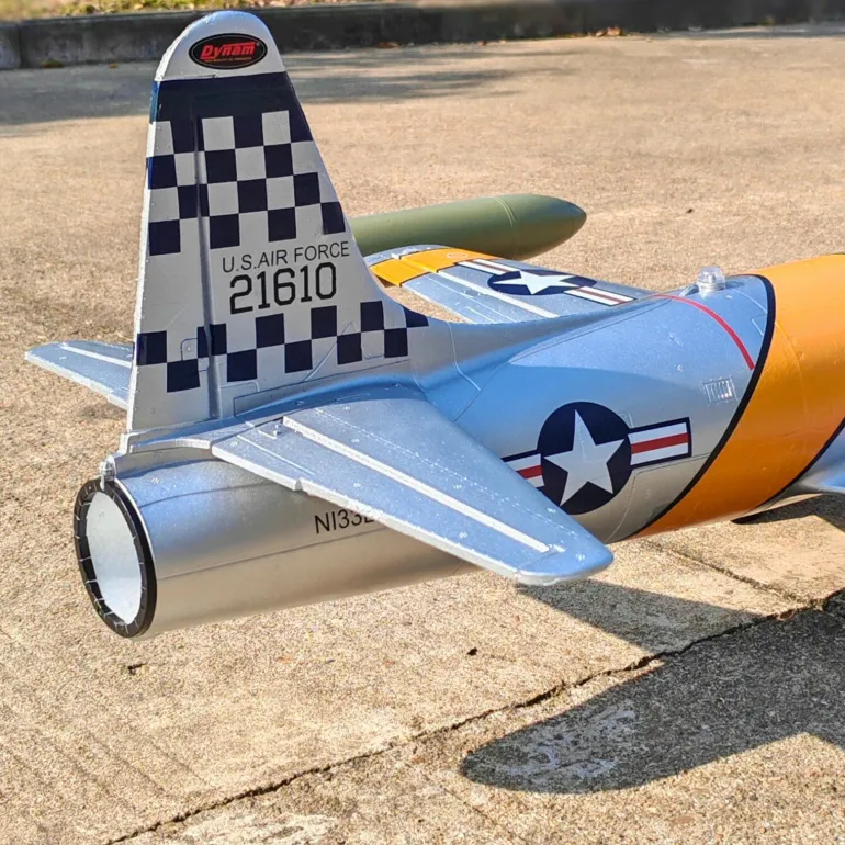 🌟🎉 Exciting New Arrival! Dynam T-33 Shooting Star F80 6S 12-Blade 70mm EDF RC Jet Trainer