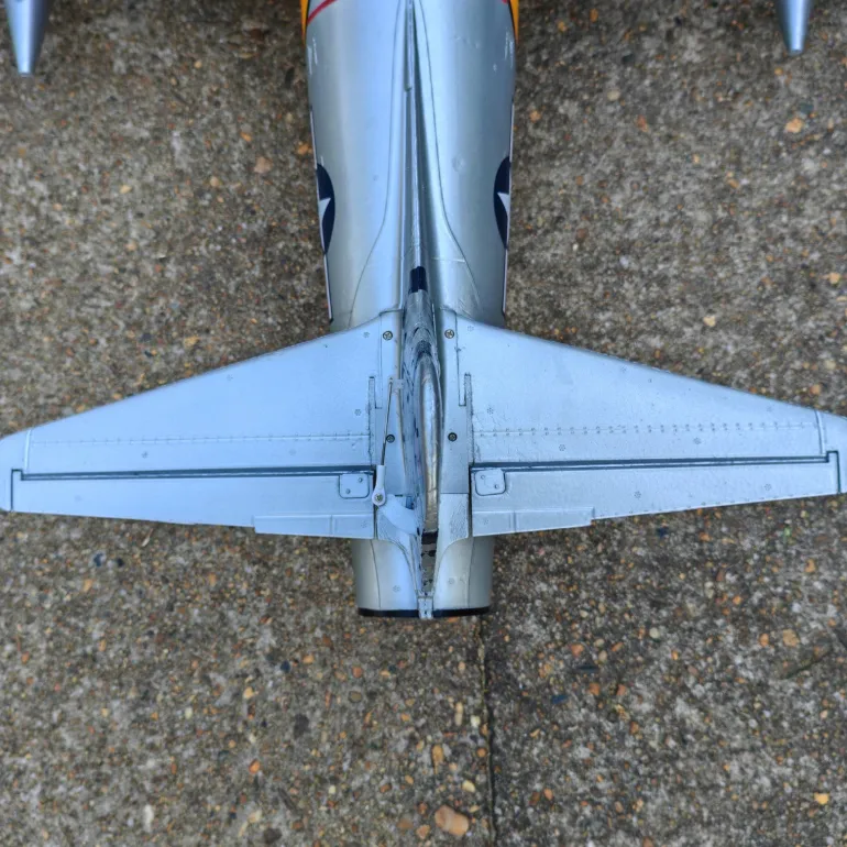 🌟🎉 Exciting New Arrival! Dynam T-33 Shooting Star F80 6S 12-Blade 70mm EDF RC Jet Trainer