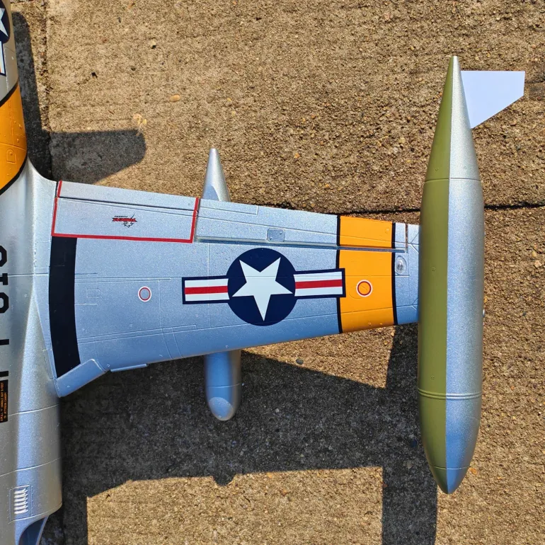 🌟🎉 Exciting New Arrival! Dynam T-33 Shooting Star F80 6S 12-Blade 70mm EDF RC Jet Trainer