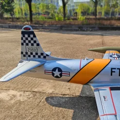 🌟🎉 Exciting New Arrival! Dynam T-33 Shooting Star F80 6S 12-Blade 70mm EDF RC Jet Trainer