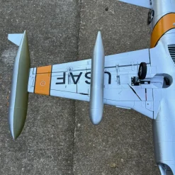 🌟🎉 Exciting New Arrival! Dynam T-33 Shooting Star F80 6S 12-Blade 70mm EDF RC Jet Trainer