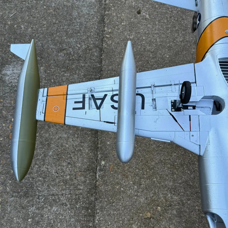 🌟🎉 Exciting New Arrival! Dynam T-33 Shooting Star F80 6S 12-Blade 70mm EDF RC Jet Trainer
