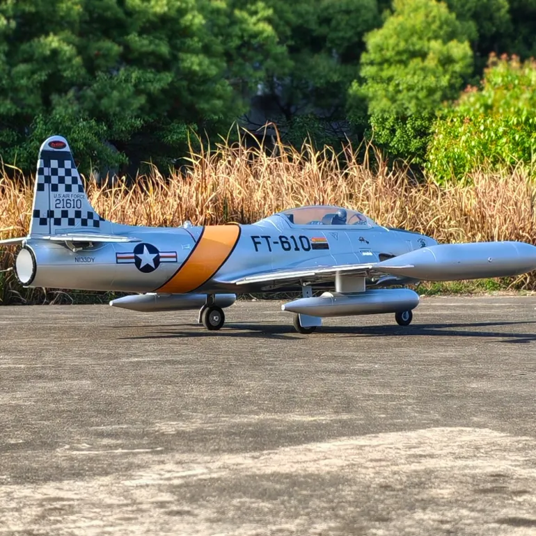 🌟🎉 Exciting New Arrival! Dynam T-33 Shooting Star F80 6S 12-Blade 70mm EDF RC Jet Trainer