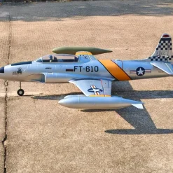 🌟🎉 Exciting New Arrival! Dynam T-33 Shooting Star F80 6S 12-Blade 70mm EDF RC Jet Trainer