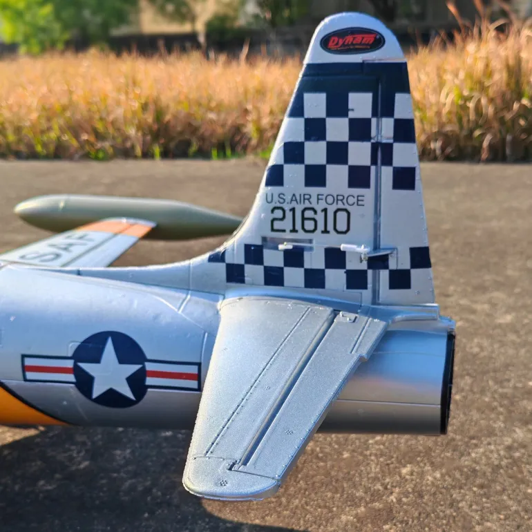 🌟🎉 Exciting New Arrival! Dynam T-33 Shooting Star F80 6S 12-Blade 70mm EDF RC Jet Trainer