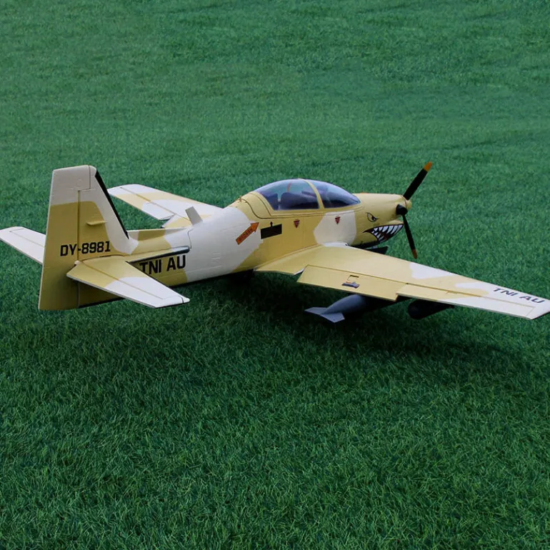🌟🎉 Exciting New Release! Dynam EMB-312 Tucano 4S RC Scale Plane 1.3m w/ Flaps