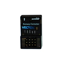🌟🎉 New Release! Detrum Vector Runway Corrector Anti-Sideslip Takeoff Front wheel Gyro for RC Plane Plug and play