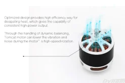 TomCat G52 5025-590KV Outrunner Motor for (52 Glow) Balsa EP Airplane