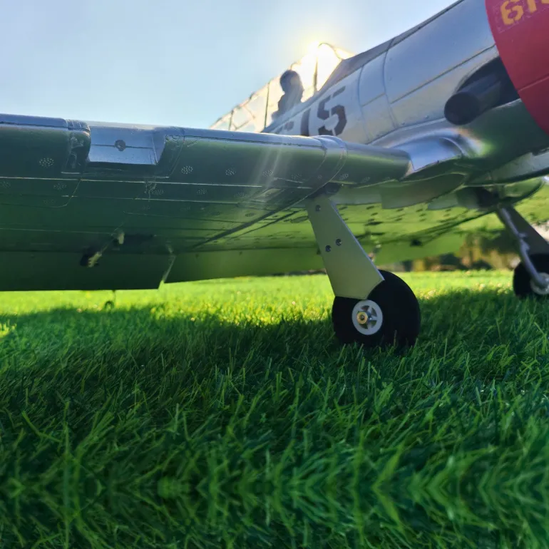 ✨🔄 Upgraded! Dynam AT-6 Texan V3 4S RC Warbird Plane 1400mm Wingspan w/ 3 Flaps